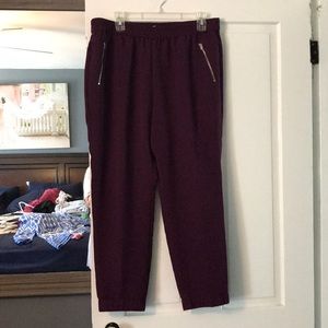JCrew Size 12 purple dress pants